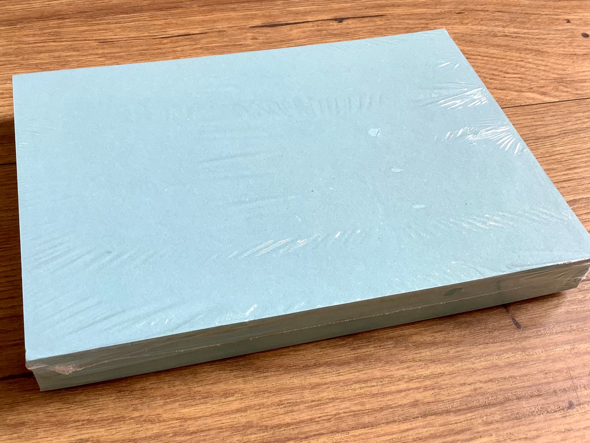 100 unlinierte Karteikarten in hellblau, 180g - erhältlich bei Polly Paper - Umweltfreundlicher Schulbedarf in Berlin-Mitte