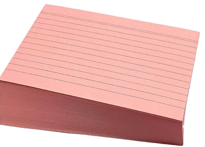 Karteikarten liniert A6 farbig 100Bl recycelt - Polly Paper - Umweltfreundliche Schreibwaren