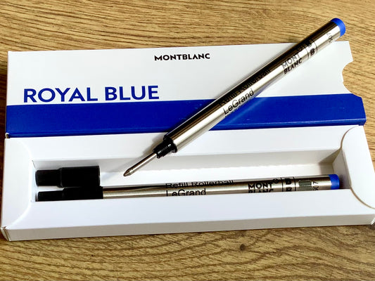 Montblanc Tintenrollermine blau