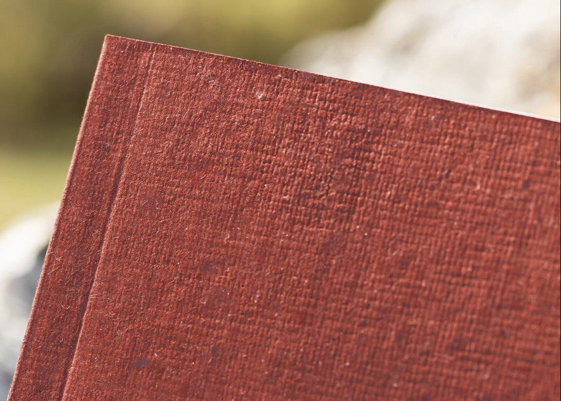 Notizbuch A5 gebunden Sigel Re-Upcycling vegan°