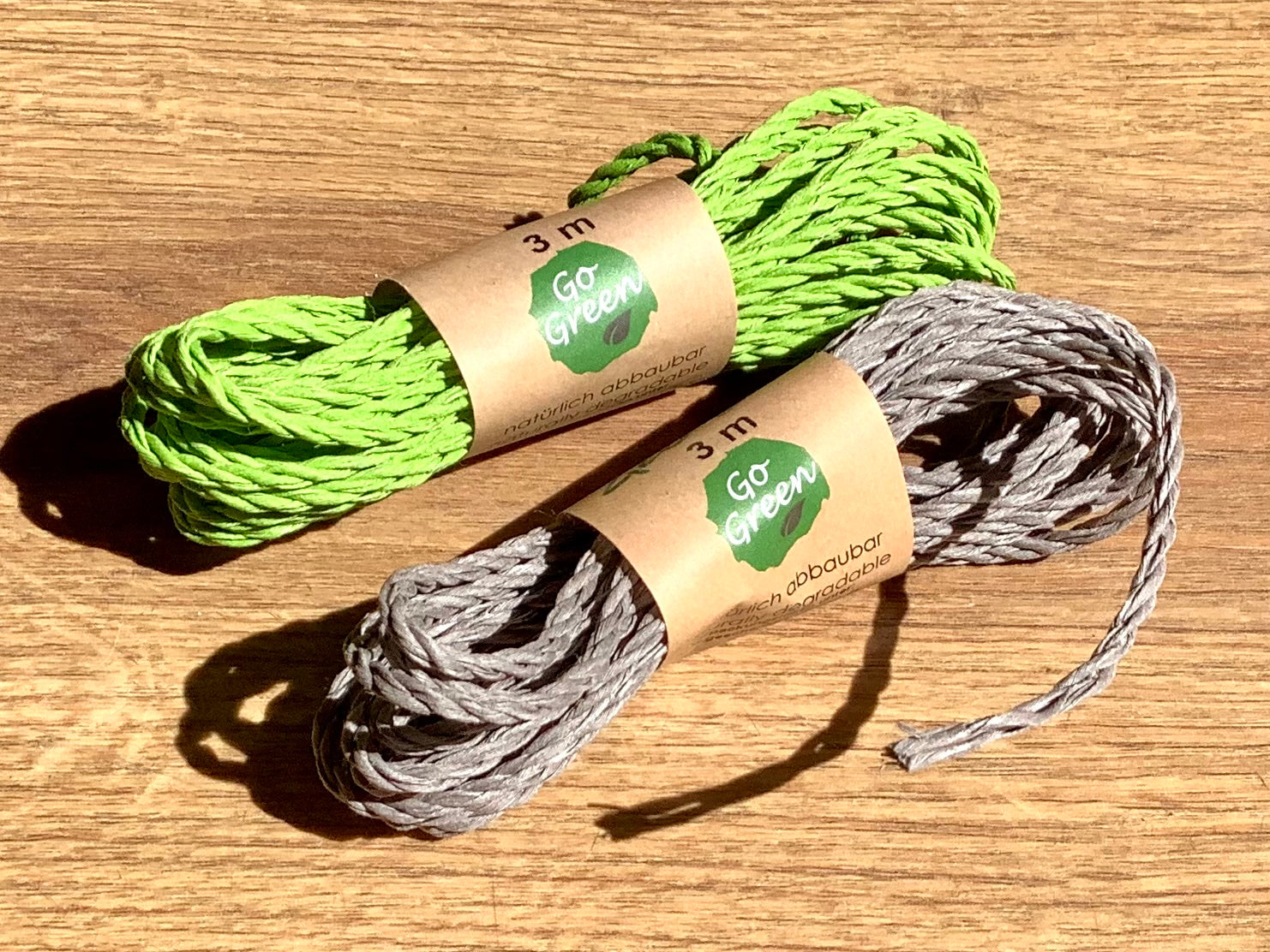 Ökokordel Baumwolle GoGreen Goldina