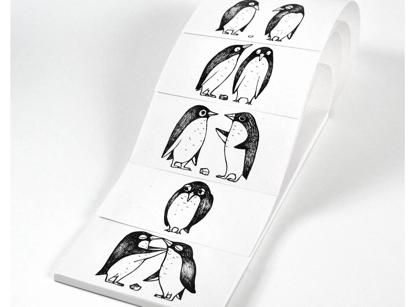 Notizblock Tiere 8x17cm lang Ligarti° - Polly Paper - Umweltfreundliche Schreibwaren