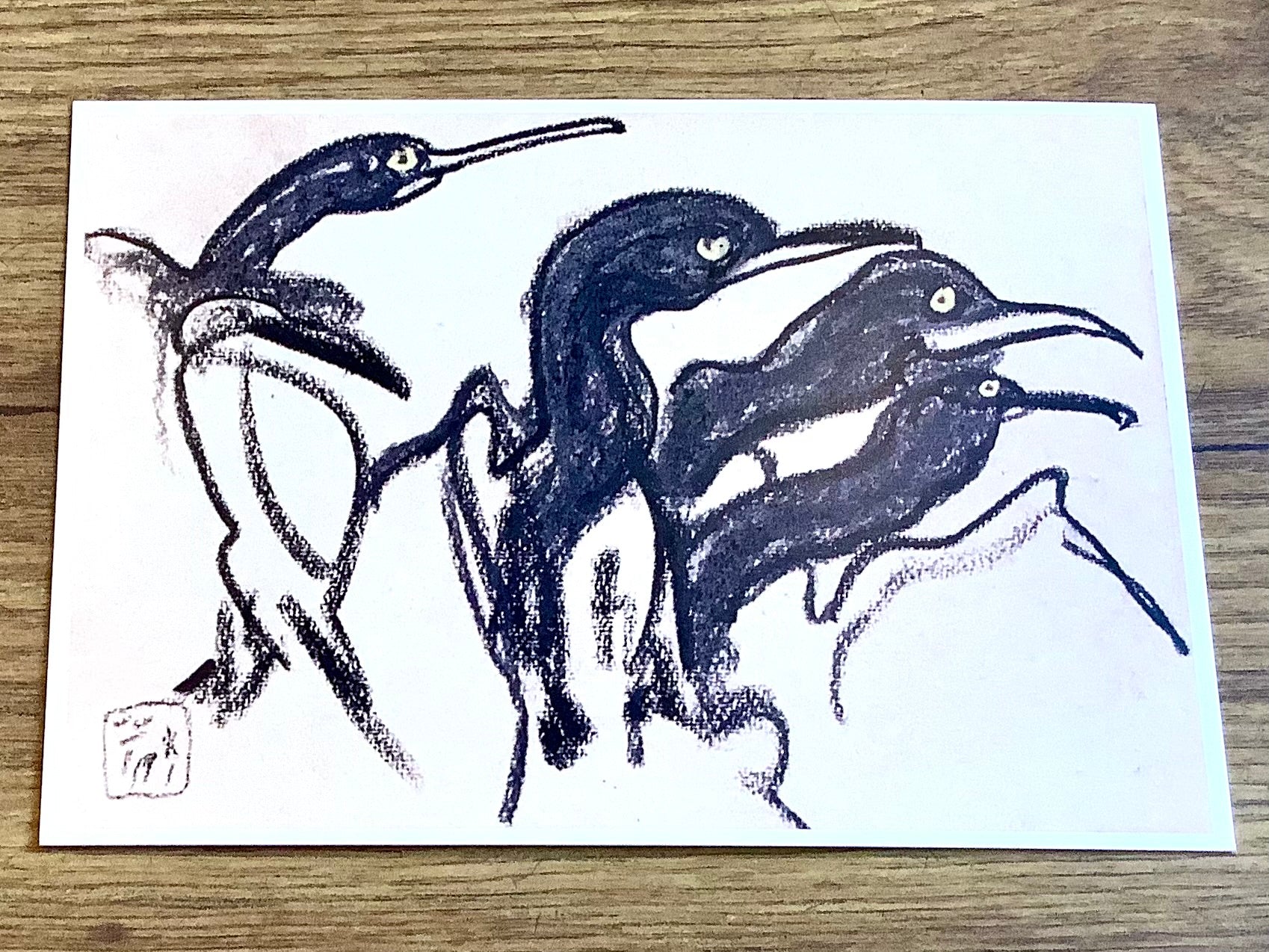 Kunstpostkarte Torsten Schlüter - Polly Paper - Umweltfreundliche Schreibwaren