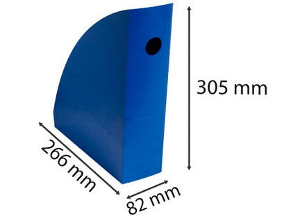 Stehsammler Mag Cube Recyclingplastik Exacompta°