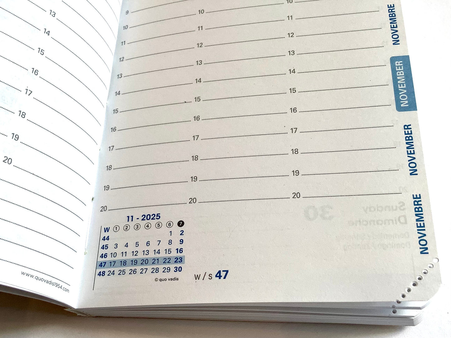 Wochenkalender 10x15cm RC Quo Vadis Arrakis 2026° - Polly Paper - Umweltfreundliche Schreibwaren