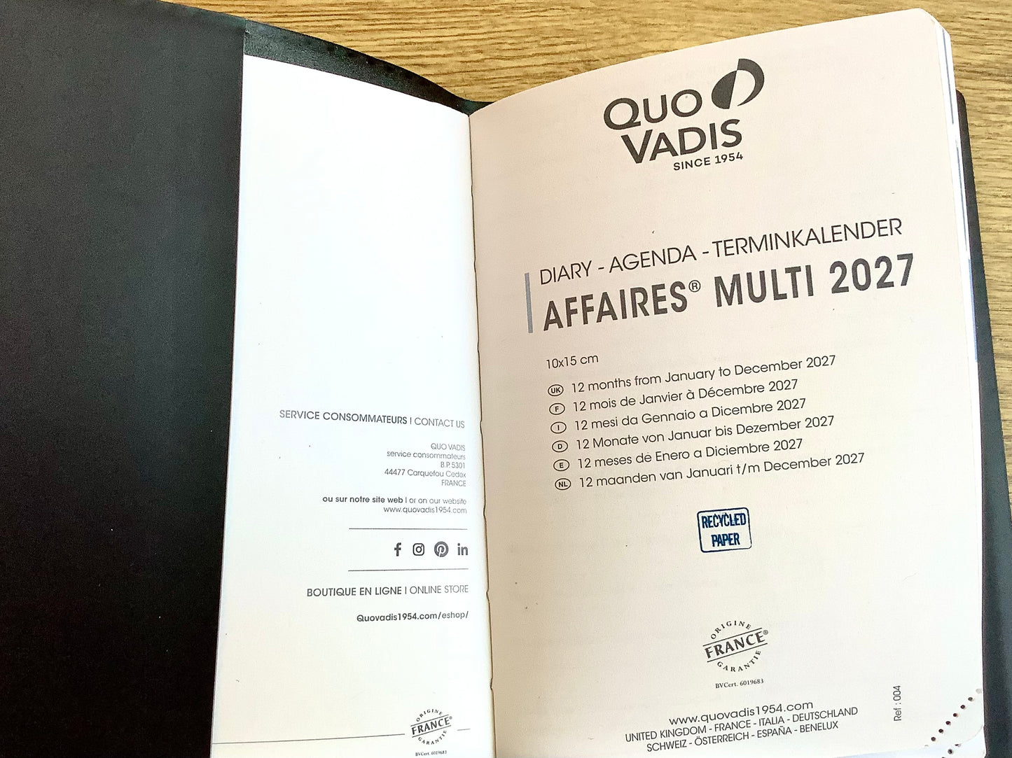 Kalender Quo Vadis