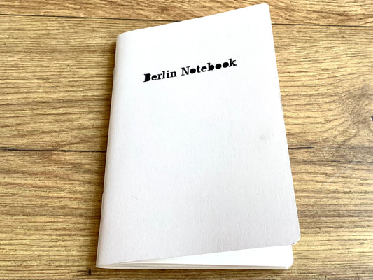 Berlin Notebook A6 undatierter Kalender 2.Quartal