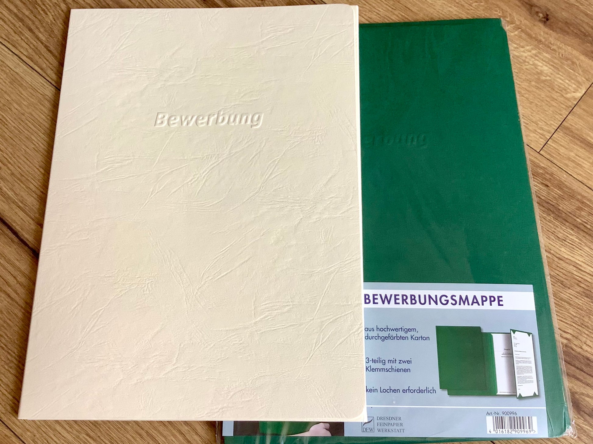 Bewerbungsmappe 3-teilig DFW° - Polly Paper - Umweltfreundliche Schreibwaren
