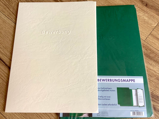 Bewerbungsmappe 3-teilig DFW° - Polly Paper - Umweltfreundliche Schreibwaren