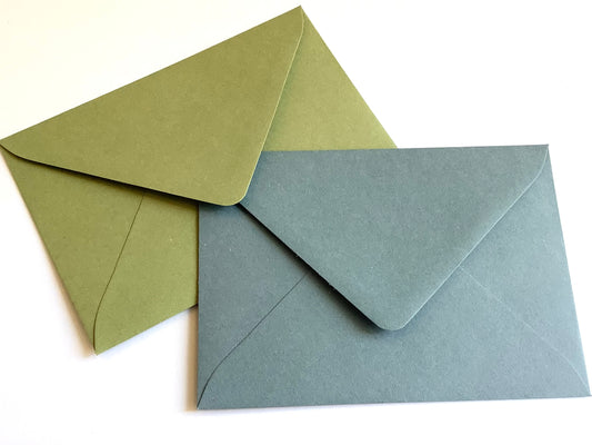 Briefumschlag C6 Spitzklappe (Togethery)° - Polly Paper - Umweltfreundliche Schreibwaren
