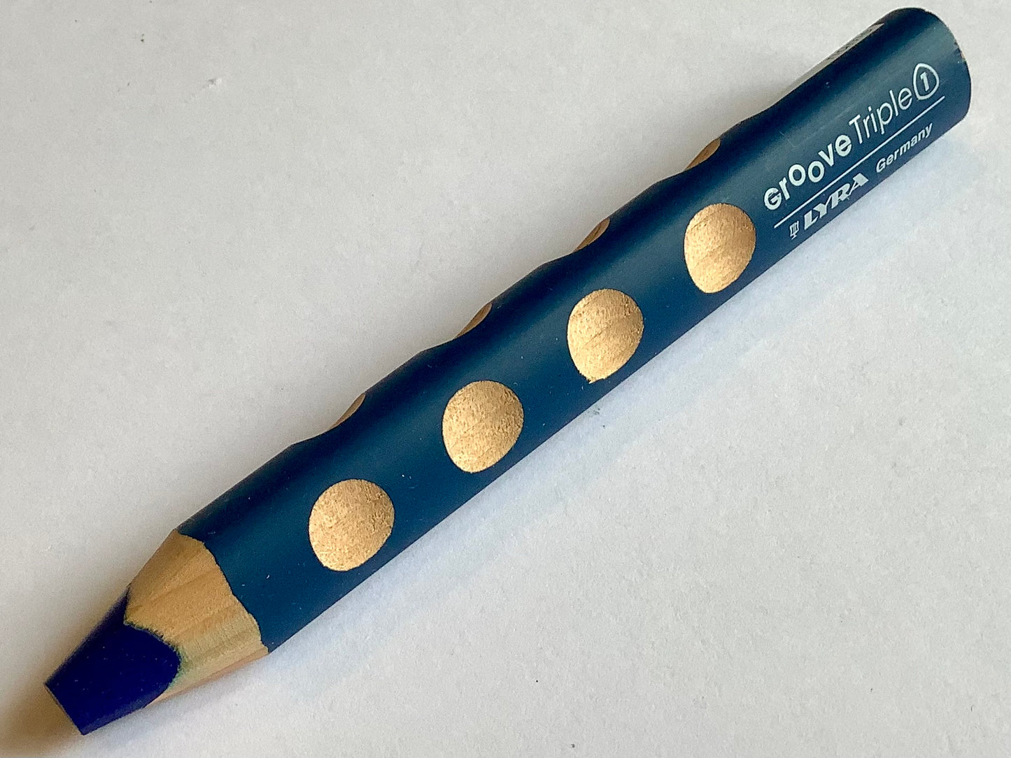 Lyra Groove Triple One Buntstift 3in1 Einzelfarbe - Polly Paper - Umweltfreundliche Schreibwaren