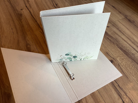 Ringbuch Graspapier Blumen (Donau)
