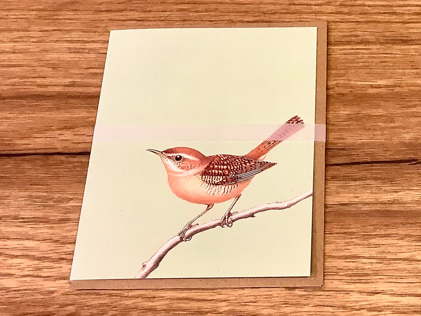Kleine Grußkarte Vögel A7 („30x40“)°