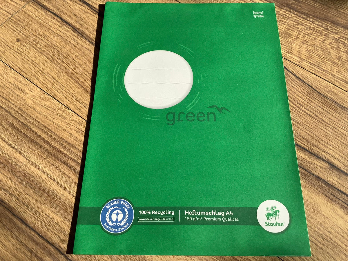 heftschoner-Papier Staufen grün