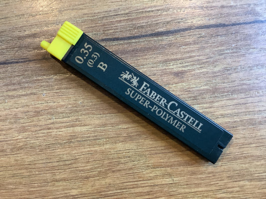 Feinminen 0,3mm B Grafitminen 12St. Faber-Castell 0,35