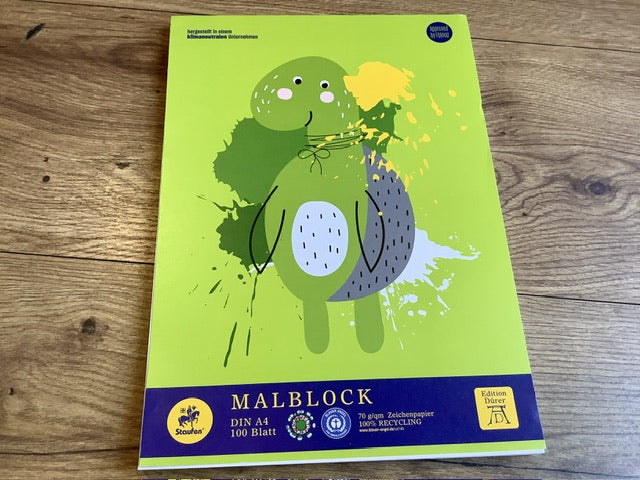 Malblock A4 100 Blatt 70g Recyclingpapier - Polly Paper - Umweltfreundlicher Schulbedarf in Berlin-Mitte