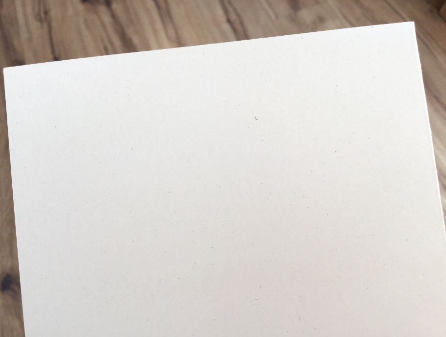 A6 Klappkarte weiß RC 300g hoch - Polly Paper - Umweltfreundliche Schreibwaren