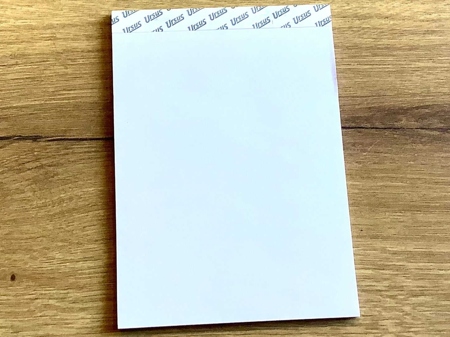 Notizblock A7 blanko weiß 50Bl. 60g - Polly Paper - Umweltfreundliche Schreibwaren