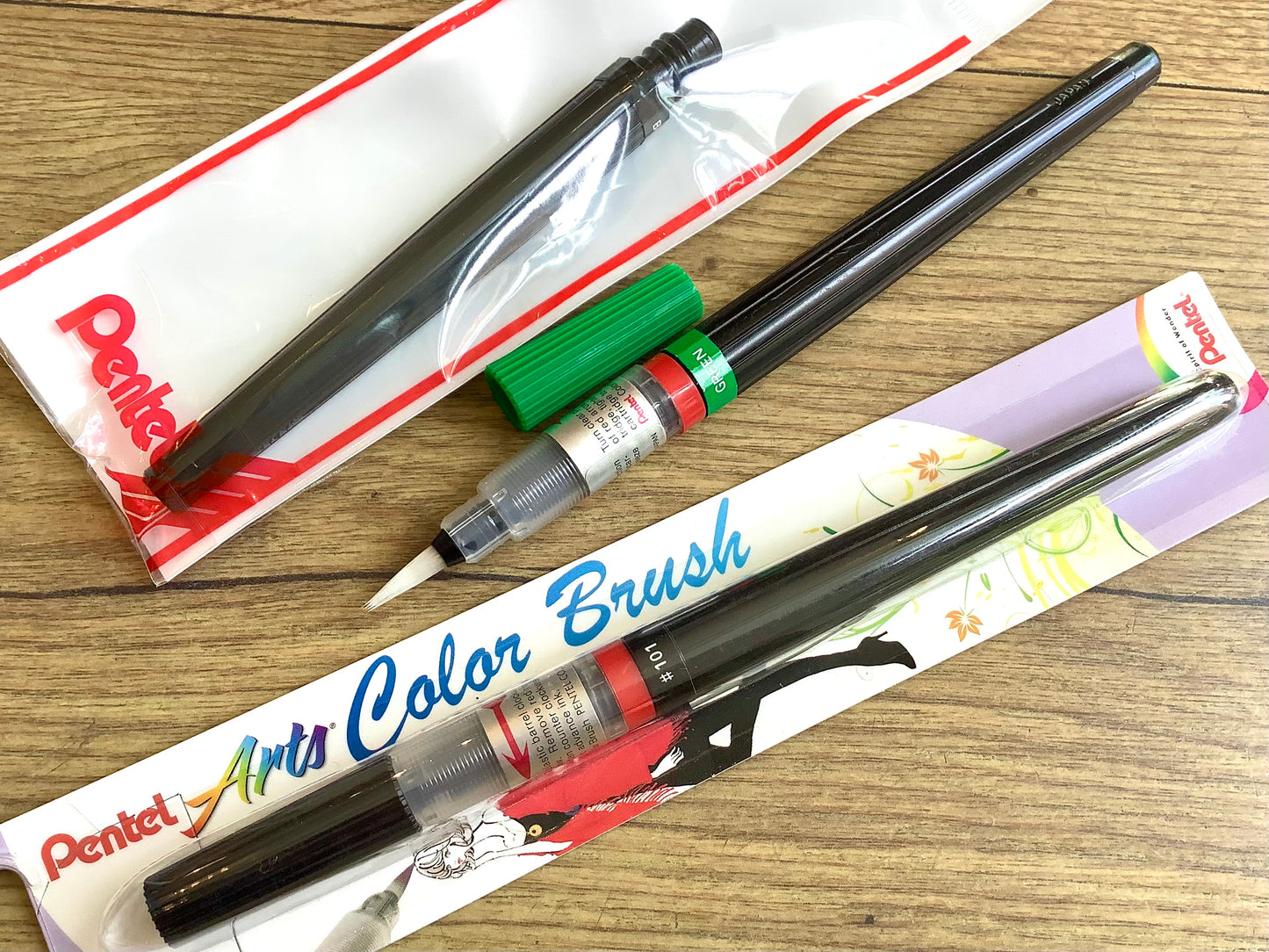 pentel arts color brush pen