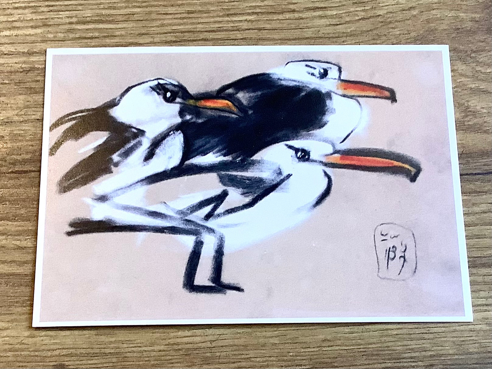 Kunstpostkarte Torsten Schlüter - Polly Paper - Umweltfreundliche Schreibwaren