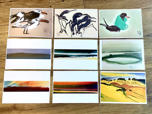 Kunstpostkarte Torsten Schlüter - Polly Paper - Umweltfreundliche Schreibwaren