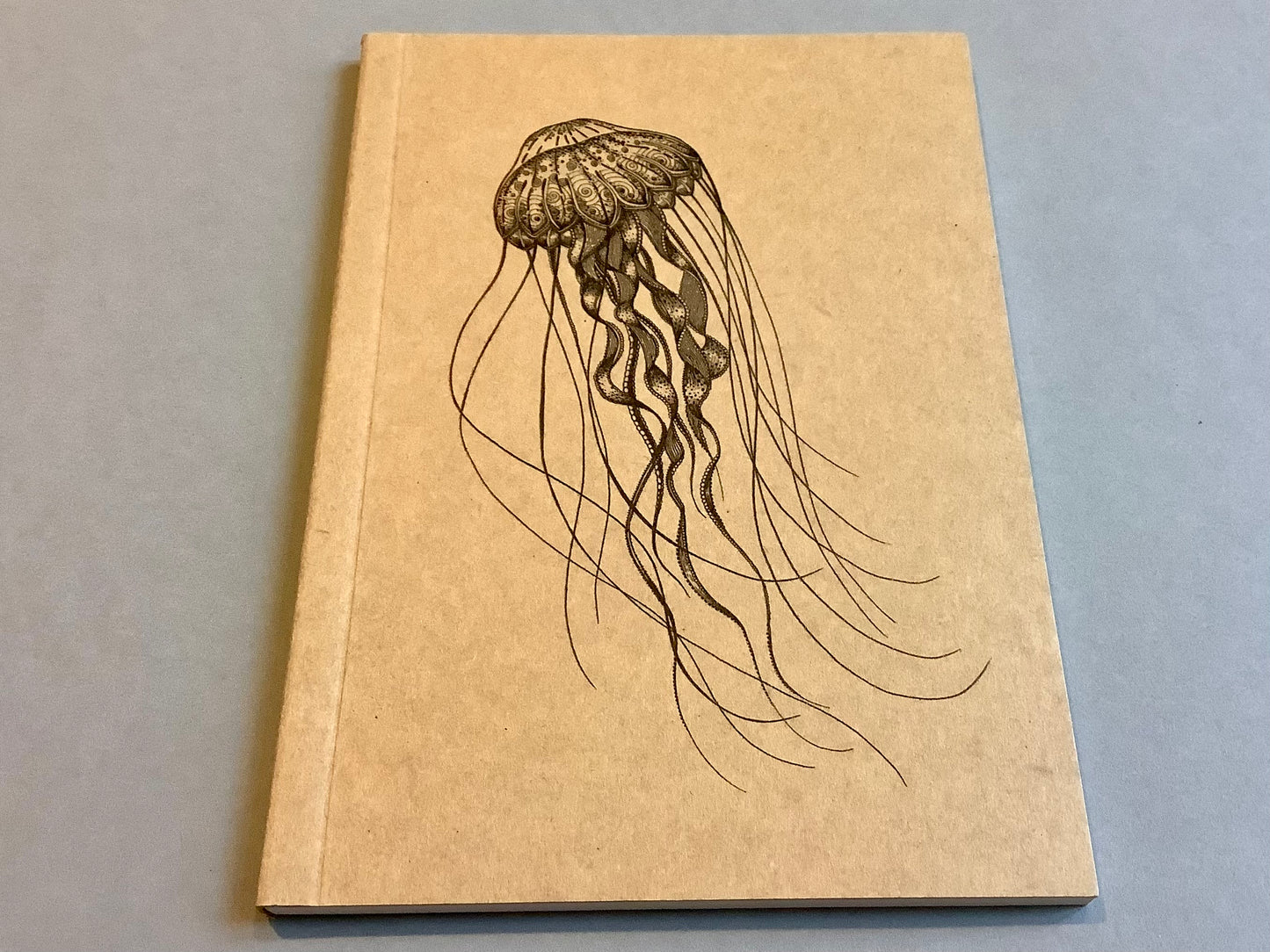 Notizbuch A6 blanko Qualle (Ligarti) RC