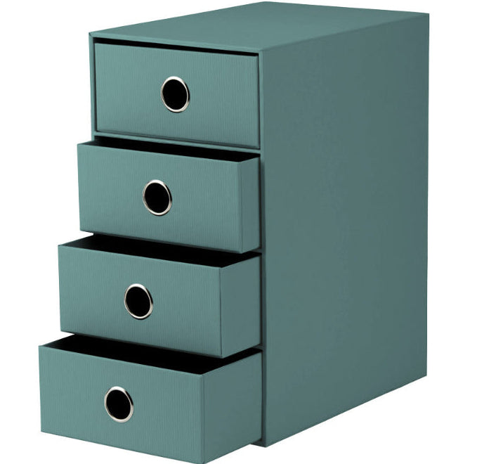 Schubladenbox 4er A5 Rössler S.O.H.O opal