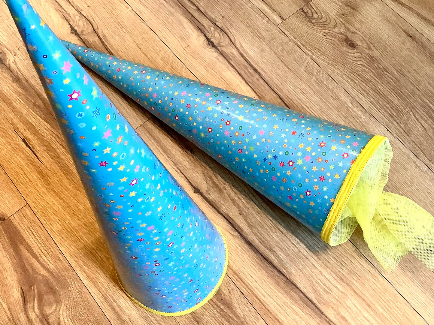 Schultüte 70cm Sternlis blau (nur Abholung!)