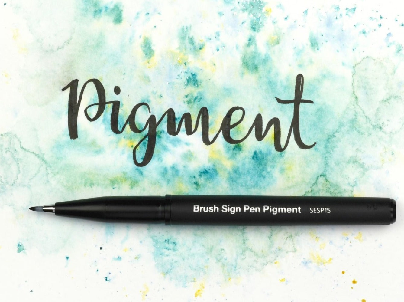 Brush Sign pen Pigment Pentel sw - Polly Paper - Umweltfreundliche Schreibwaren
