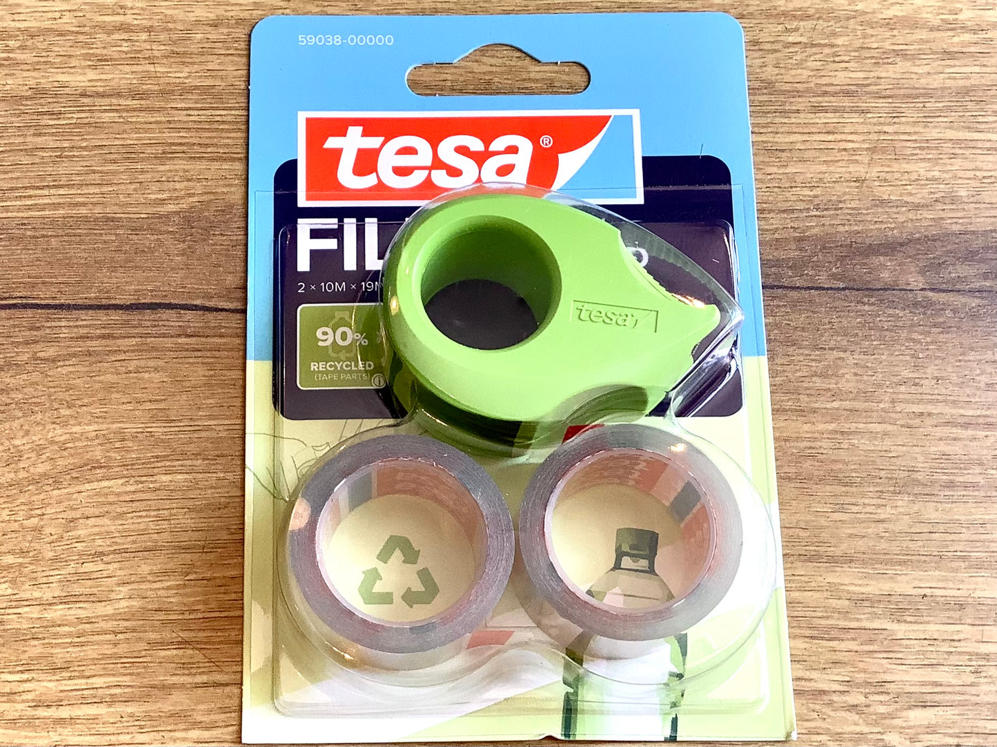 tesa handabroller mit 2 extrarollen
