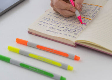 Textmarker dünn Shine-up Schneiderpen° - Polly Paper - Umweltfreundliche Schreibwaren