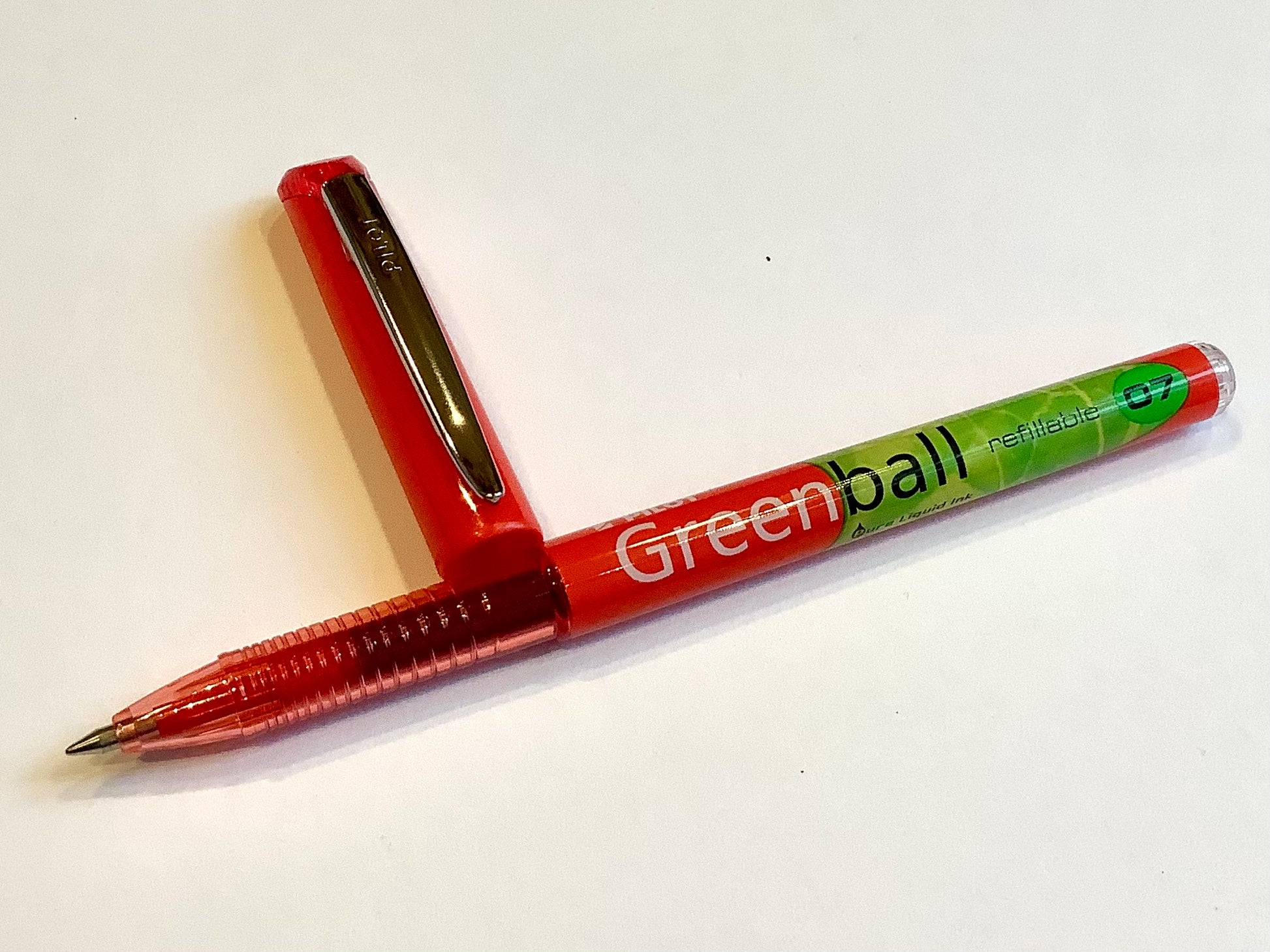 Greenball Tintenroller BeGreen Pilot° - Polly Paper - Umweltfreundliche Schreibwaren