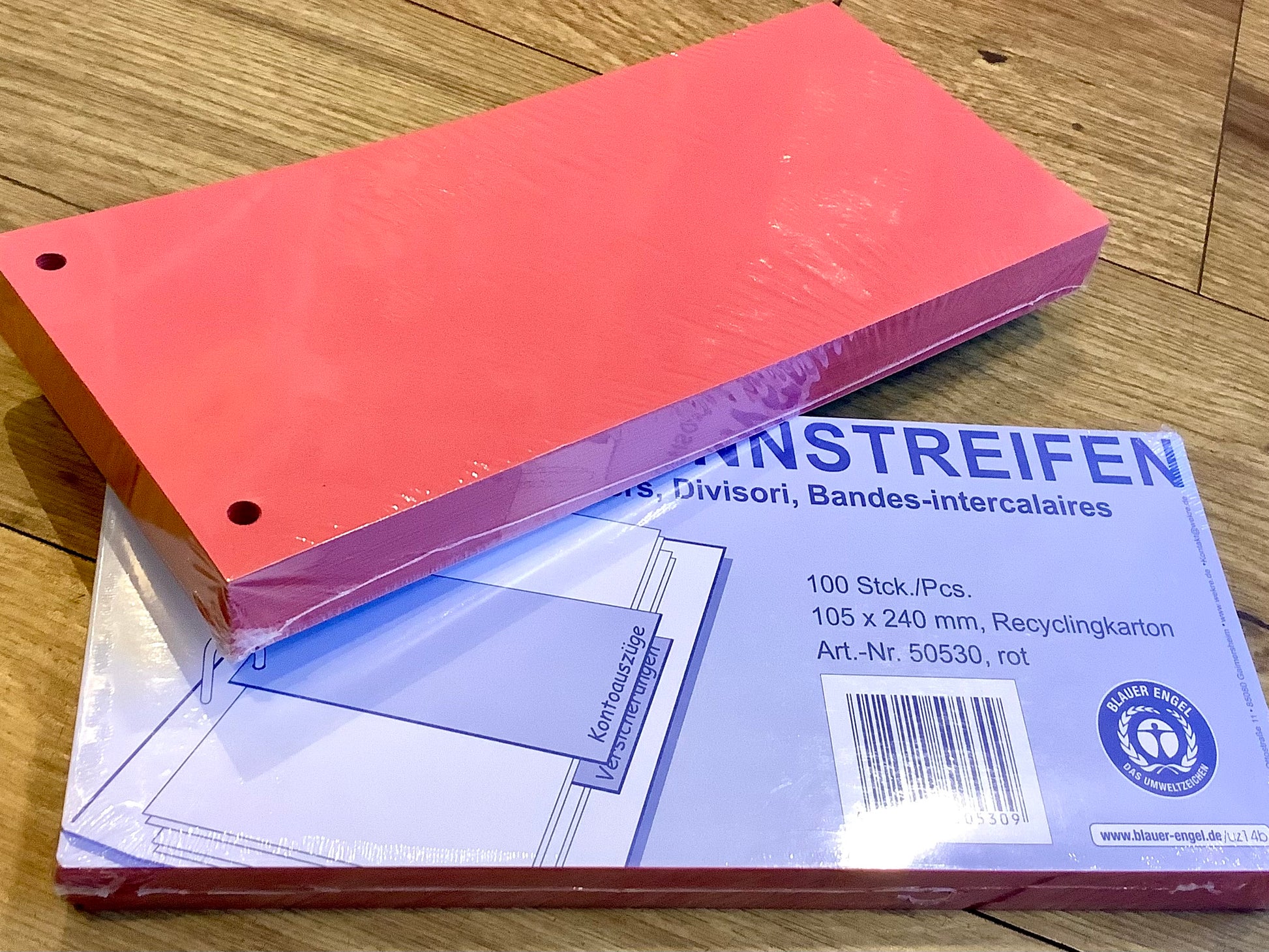 Trennstreifen 100er-Pack Recycling wekre° - Polly Paper - Umweltfreundliche Schreibwaren