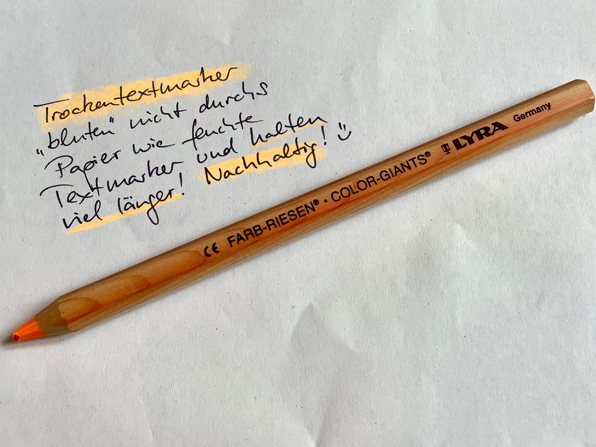 Trockentextmarker von Lyra