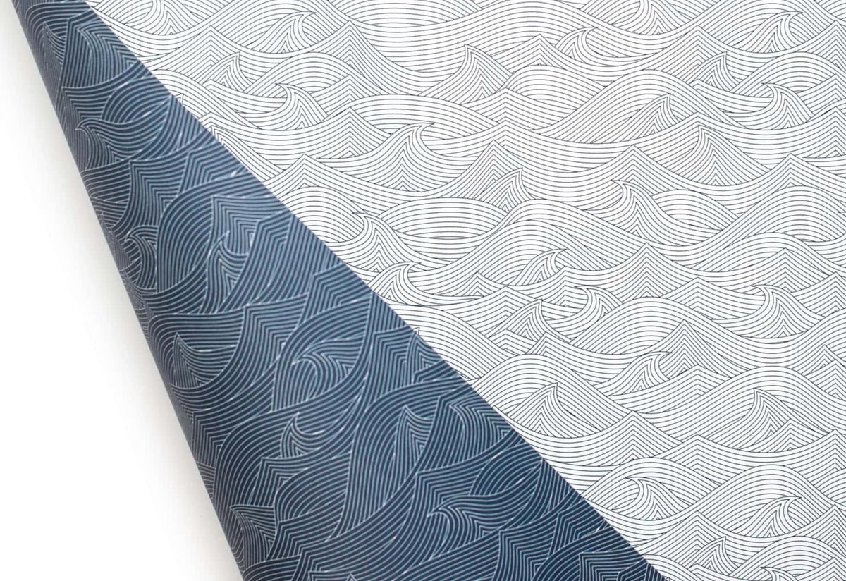 Geschenkpapier Wellen blau (My Pretty Circus)
