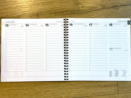 Kalender 21x21cm Brunnen 766  2025 (!)