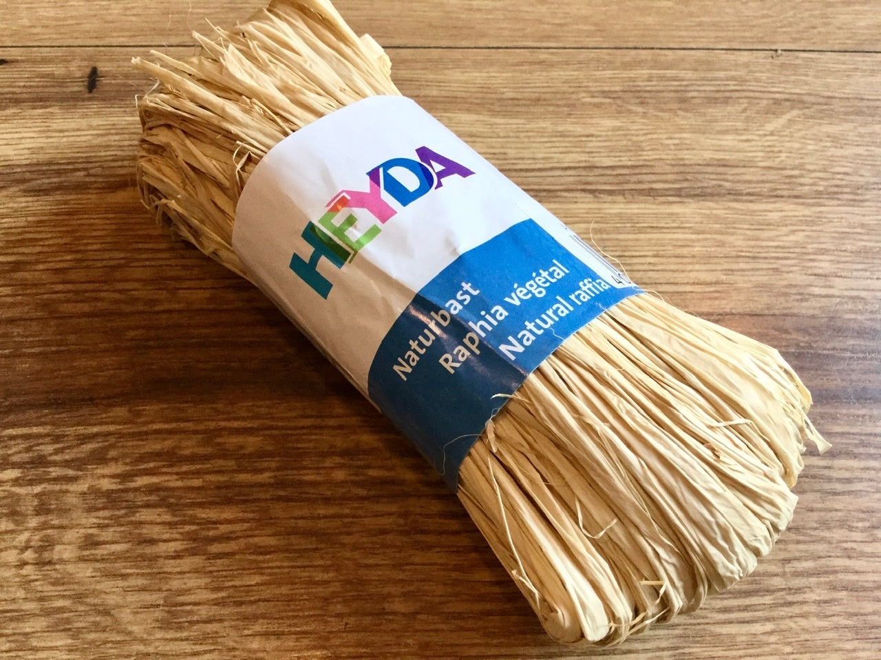 Naturbast Raffia 50g Heyda° - Polly Paper - Umweltfreundliche Schreibwaren