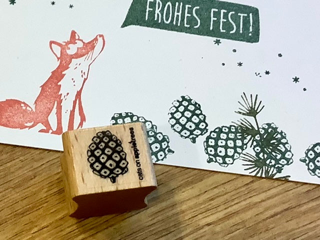 Holzstempel Weihnachten Cats on appletrees° - Polly Paper - Umweltfreundliche Schreibwaren