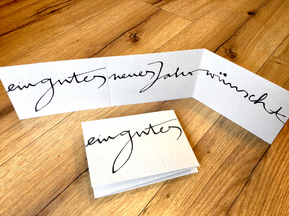 Briefkarte Fröhliche Weihnachten gutes neues Jahr (Jordan /Kettcards)