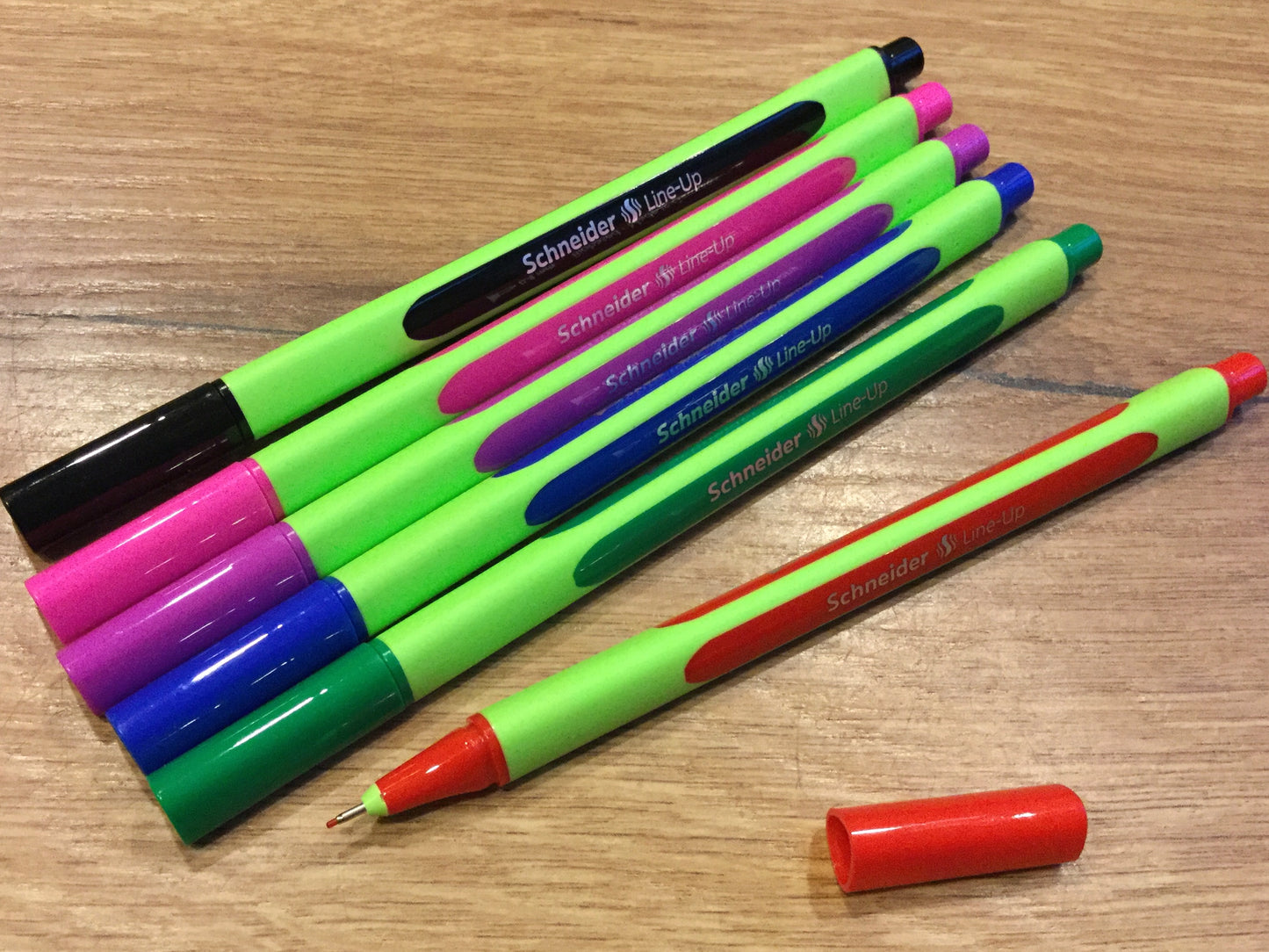 Fineliner Line-up Set Schneider° - Polly Paper - Umweltfreundliche Schreibwaren