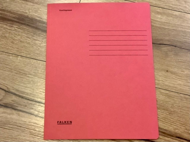 Einschlagmappe A4 Falken Recyclingkarton° - Polly Paper - Umweltfreundliche Schreibwaren