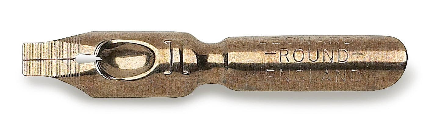 Kalligrafiefeder "Round Hand" bronze Feder° - Polly Paper - Umweltfreundliche Schreibwaren