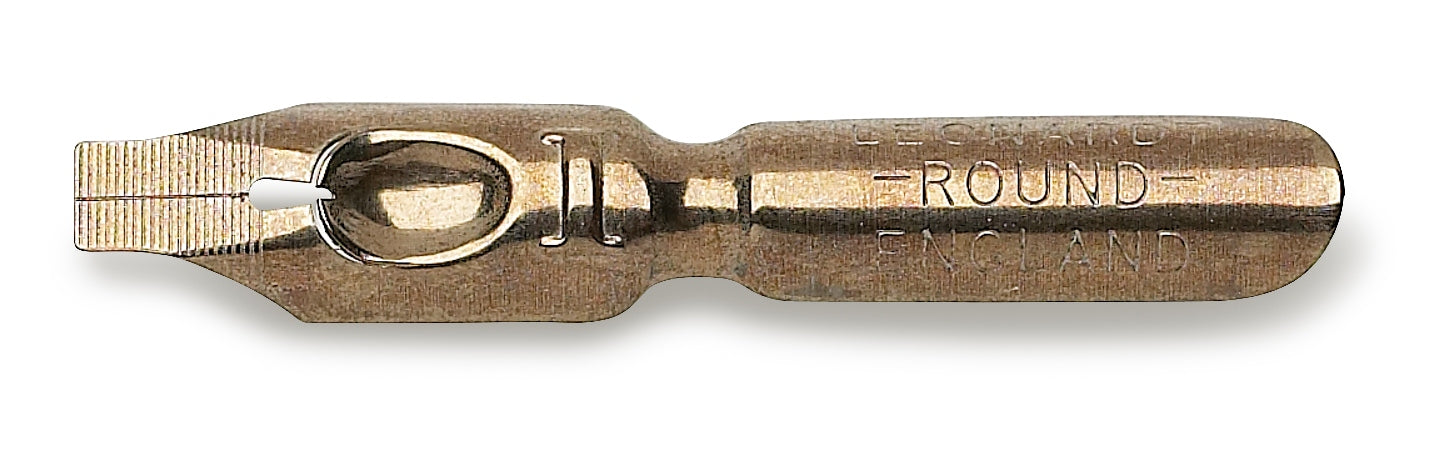 Kalligrafiefeder "Round Hand" bronze Feder° - Polly Paper - Umweltfreundliche Schreibwaren