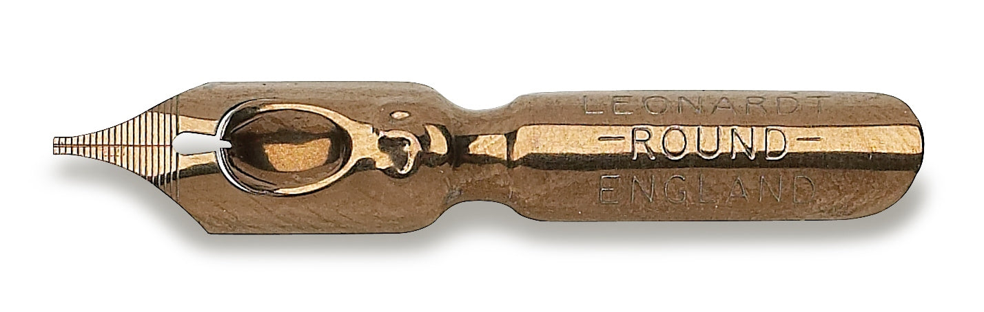 Kalligrafiefeder "Round Hand" bronze Feder° - Polly Paper - Umweltfreundliche Schreibwaren