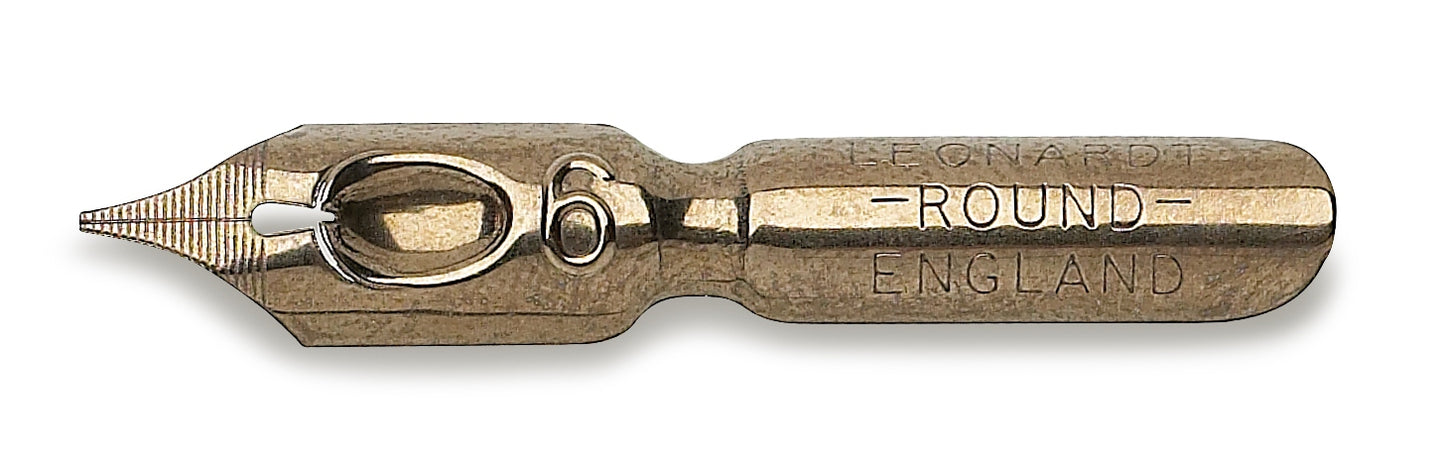 Kalligrafiefeder "Round Hand" bronze Feder° - Polly Paper - Umweltfreundliche Schreibwaren