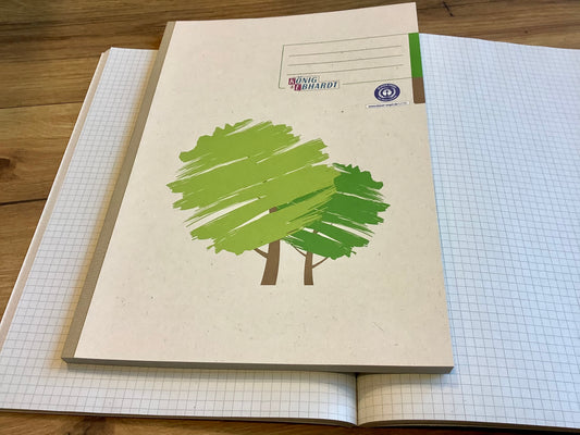 Notizkladde A5 Grüner Baum°