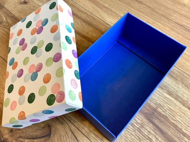 Buntbox M (17x11cm) Geschenkschachtel° - Polly Paper - Umweltfreundliche Schreibwaren