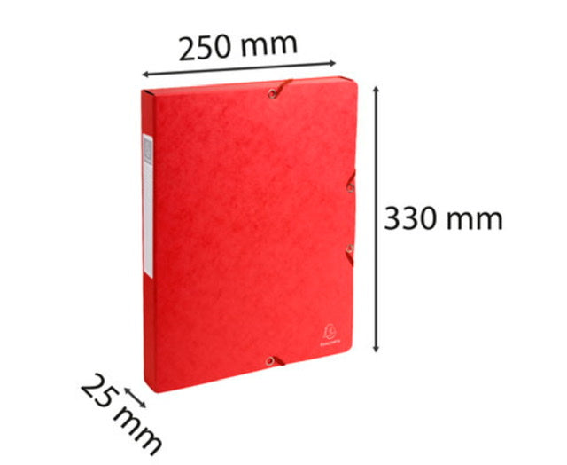 Archivbox Heftbox rot Cartobox Sammelmappe°