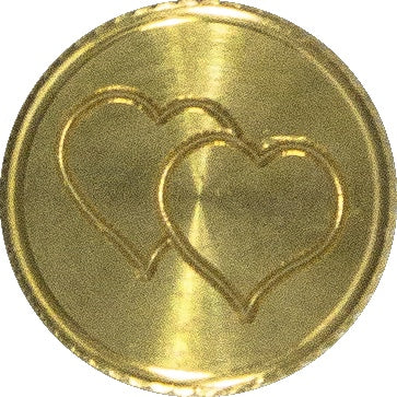 Messing-Siegel 1,7 x 4,5 cm°