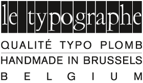 Briefumschlag C6 (le typographe)°